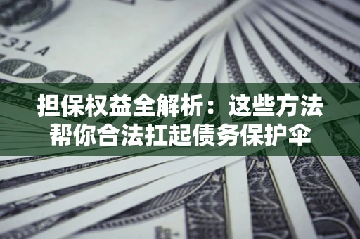 武汉担保权益全解析：这些方法帮你合法扛起债务保护伞