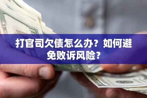 武汉打官司欠债怎么办？如何避免败诉风险？