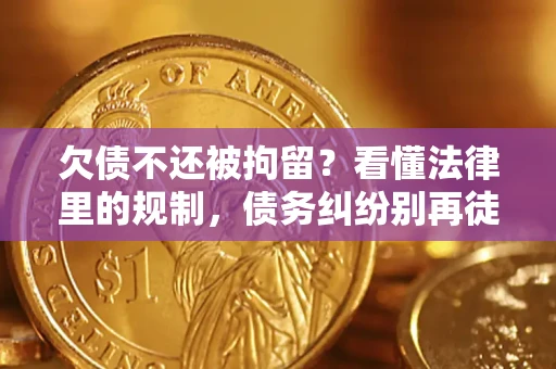 武汉欠债不还被拘留？看懂法律里的规制，债务纠纷别再徒劳奔波