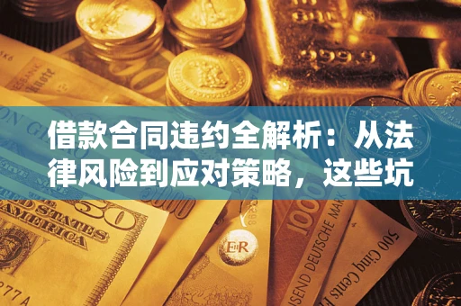 武汉借款合同违约全解析：从法律风险到应对策略，这些坑别再踩！